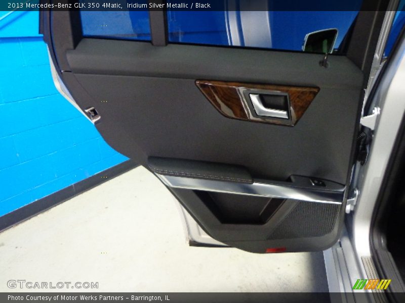 Iridium Silver Metallic / Black 2013 Mercedes-Benz GLK 350 4Matic