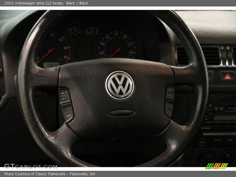 Black / Black 2001 Volkswagen Jetta GLS Sedan