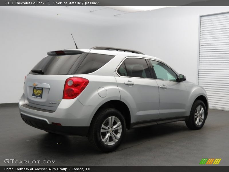 Silver Ice Metallic / Jet Black 2013 Chevrolet Equinox LT