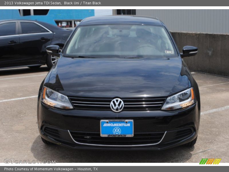 Black Uni / Titan Black 2013 Volkswagen Jetta TDI Sedan