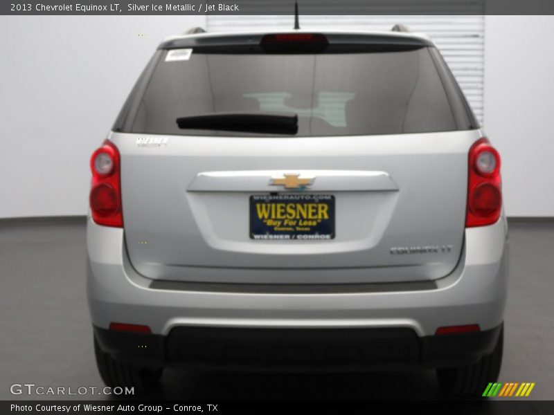 Silver Ice Metallic / Jet Black 2013 Chevrolet Equinox LT
