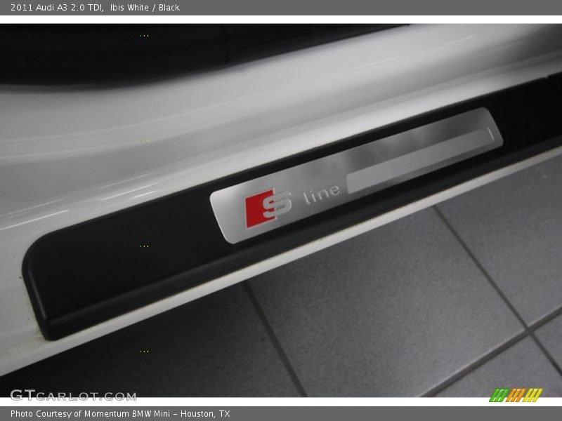 Ibis White / Black 2011 Audi A3 2.0 TDI