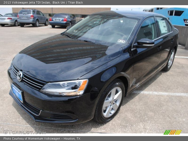 Black Uni / Titan Black 2013 Volkswagen Jetta TDI Sedan