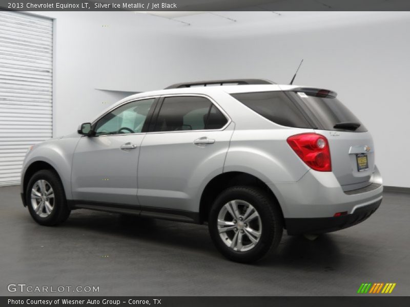 Silver Ice Metallic / Jet Black 2013 Chevrolet Equinox LT