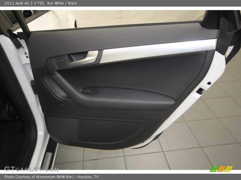 Ibis White / Black 2011 Audi A3 2.0 TDI