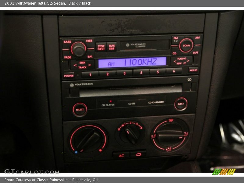 Black / Black 2001 Volkswagen Jetta GLS Sedan