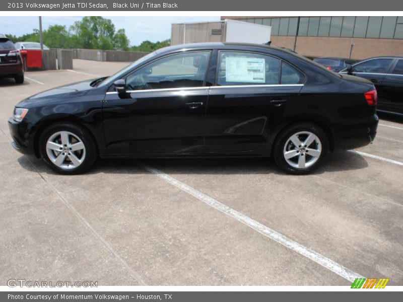 Black Uni / Titan Black 2013 Volkswagen Jetta TDI Sedan