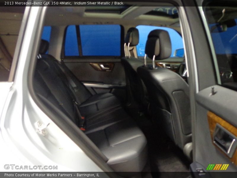 Iridium Silver Metallic / Black 2013 Mercedes-Benz GLK 350 4Matic