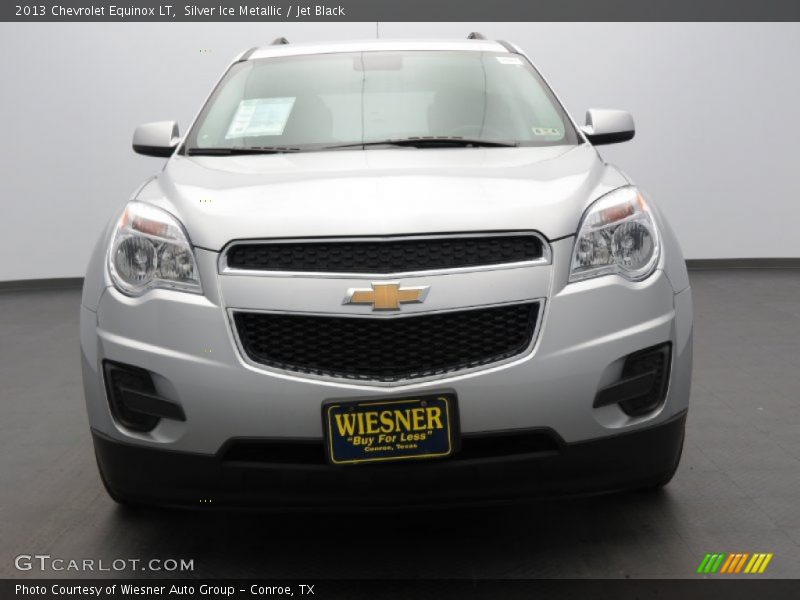 Silver Ice Metallic / Jet Black 2013 Chevrolet Equinox LT