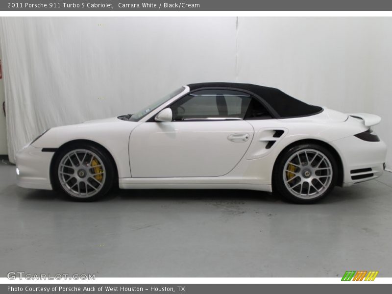  2011 911 Turbo S Cabriolet Carrara White