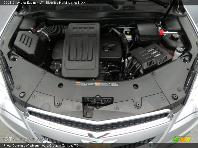 Silver Ice Metallic / Jet Black 2013 Chevrolet Equinox LT