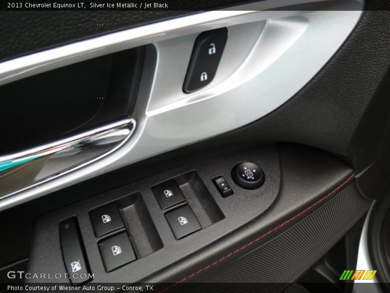 Silver Ice Metallic / Jet Black 2013 Chevrolet Equinox LT