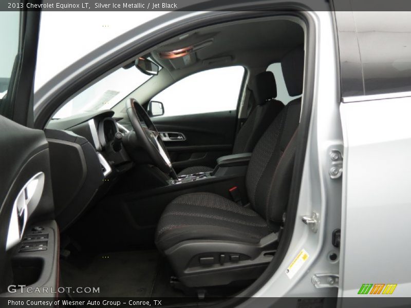 Silver Ice Metallic / Jet Black 2013 Chevrolet Equinox LT