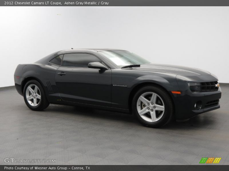 Ashen Gray Metallic / Gray 2012 Chevrolet Camaro LT Coupe