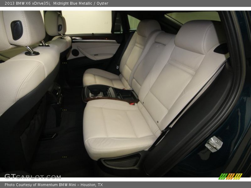 Rear Seat of 2013 X6 xDrive35i