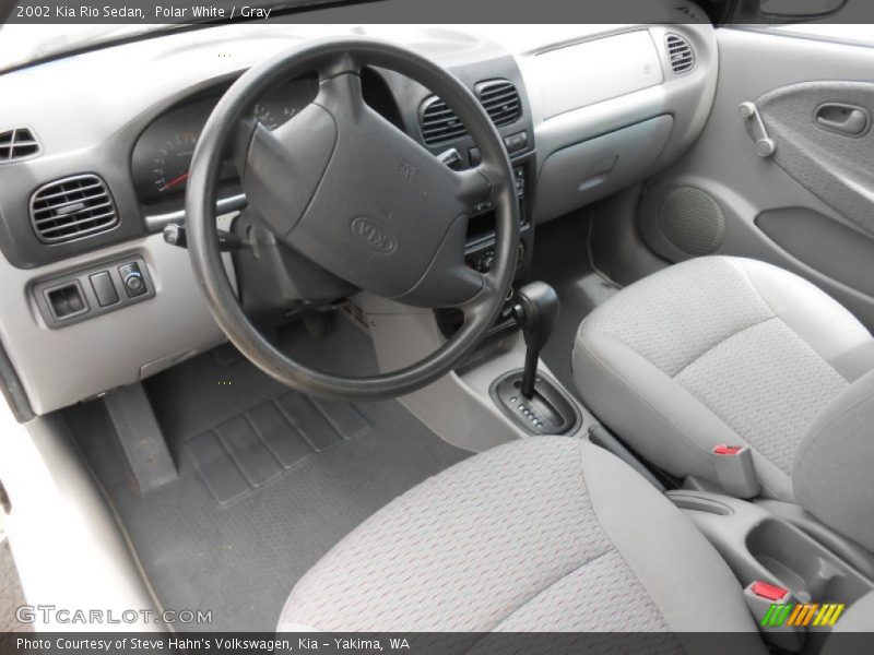 Gray Interior - 2002 Rio Sedan 