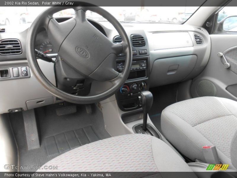 Gray Interior - 2002 Rio Sedan 