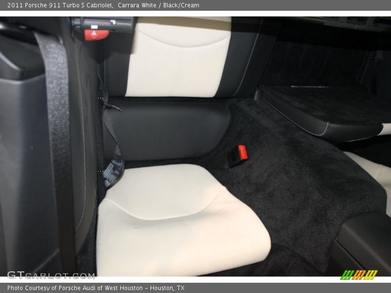 Carrara White / Black/Cream 2011 Porsche 911 Turbo S Cabriolet