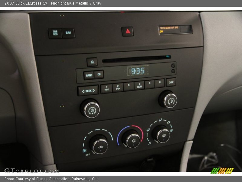 Controls of 2007 LaCrosse CX