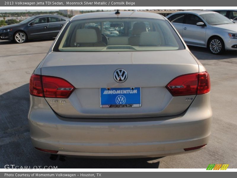 Moonrock Silver Metallic / Cornsilk Beige 2013 Volkswagen Jetta TDI Sedan