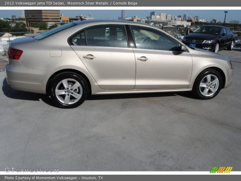 Moonrock Silver Metallic / Cornsilk Beige 2013 Volkswagen Jetta TDI Sedan