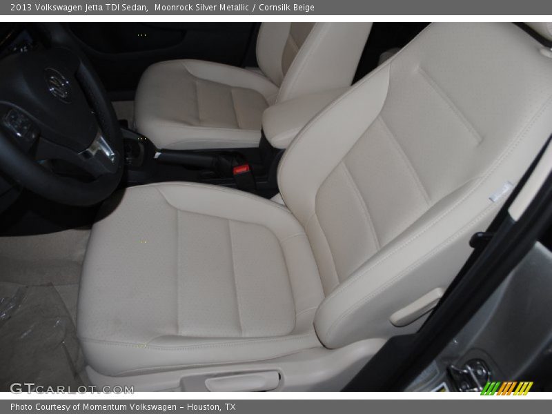 Moonrock Silver Metallic / Cornsilk Beige 2013 Volkswagen Jetta TDI Sedan