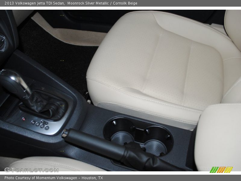 Moonrock Silver Metallic / Cornsilk Beige 2013 Volkswagen Jetta TDI Sedan