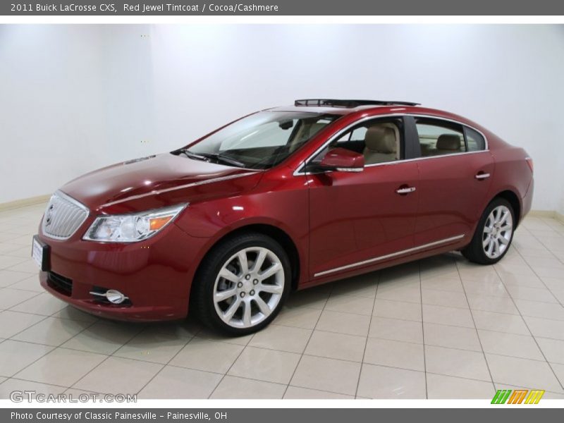 Red Jewel Tintcoat / Cocoa/Cashmere 2011 Buick LaCrosse CXS