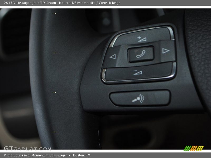 Moonrock Silver Metallic / Cornsilk Beige 2013 Volkswagen Jetta TDI Sedan