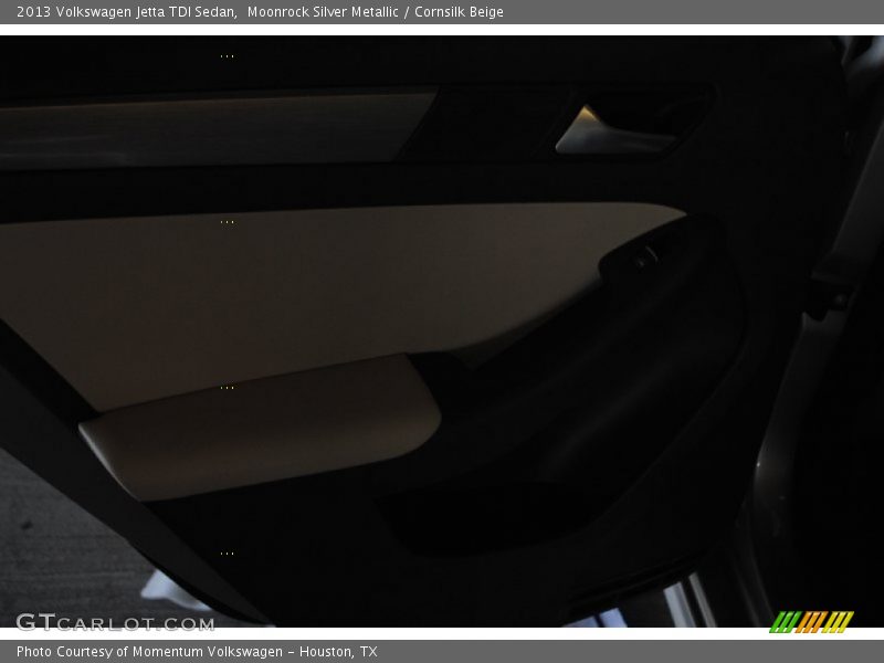 Moonrock Silver Metallic / Cornsilk Beige 2013 Volkswagen Jetta TDI Sedan