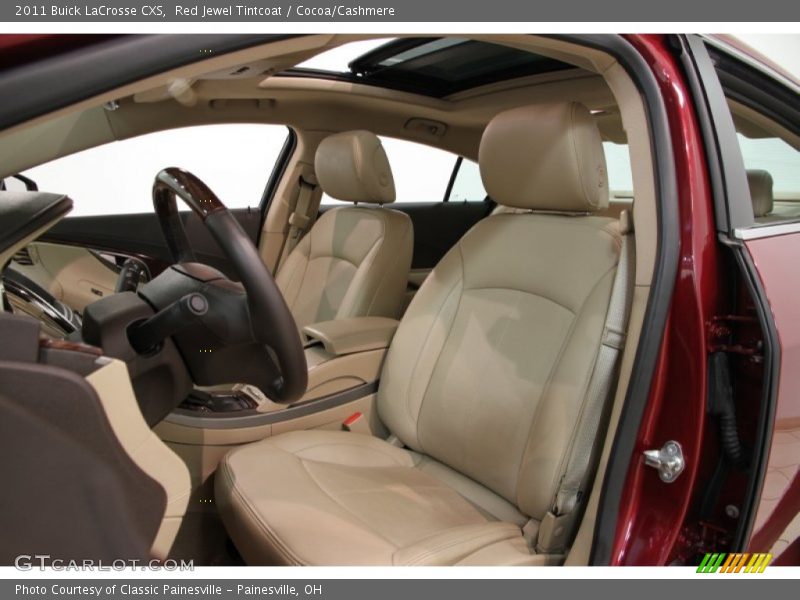 Red Jewel Tintcoat / Cocoa/Cashmere 2011 Buick LaCrosse CXS