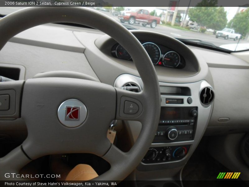Cypress Green / Beige 2006 Saturn ION 2 Sedan