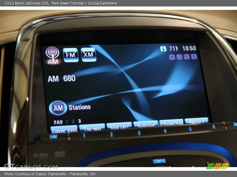 Red Jewel Tintcoat / Cocoa/Cashmere 2011 Buick LaCrosse CXS