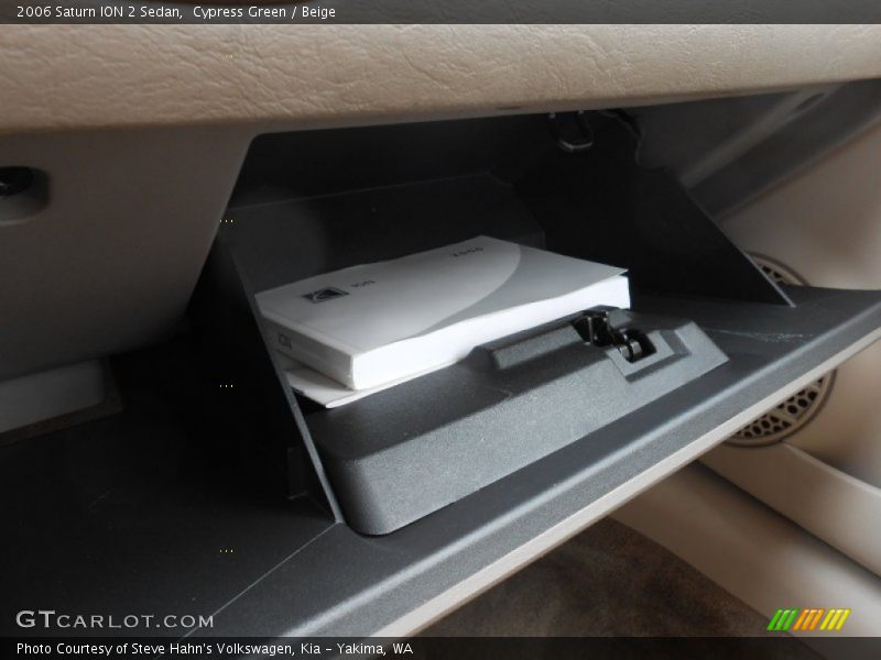 Cypress Green / Beige 2006 Saturn ION 2 Sedan