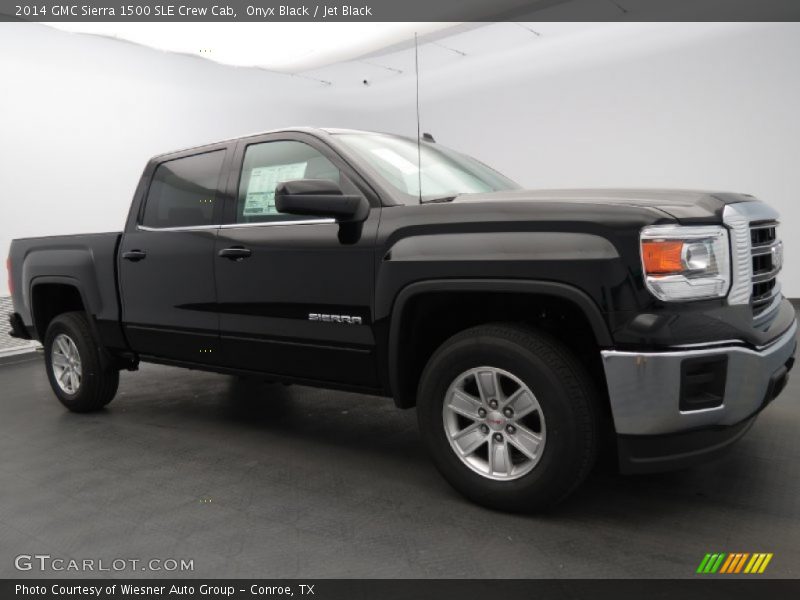 Onyx Black / Jet Black 2014 GMC Sierra 1500 SLE Crew Cab