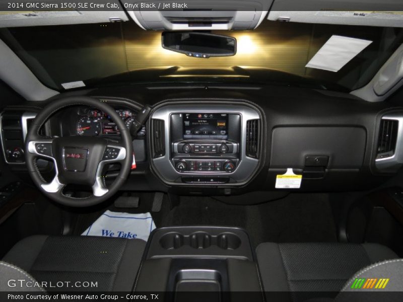 Onyx Black / Jet Black 2014 GMC Sierra 1500 SLE Crew Cab