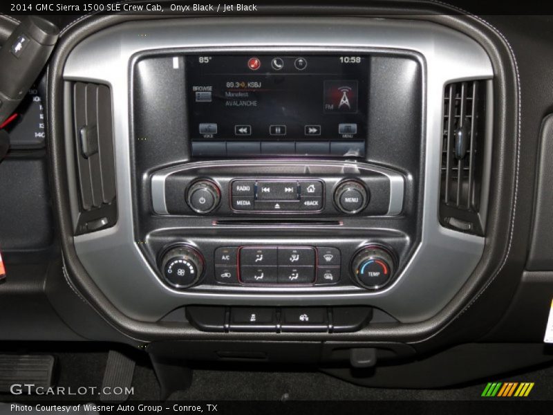 Onyx Black / Jet Black 2014 GMC Sierra 1500 SLE Crew Cab