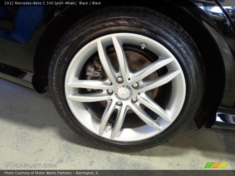 Black / Black 2012 Mercedes-Benz C 300 Sport 4Matic