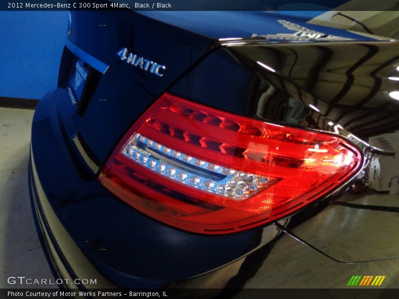 Black / Black 2012 Mercedes-Benz C 300 Sport 4Matic