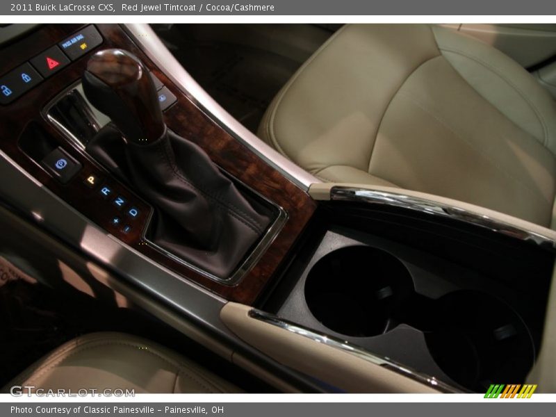 Red Jewel Tintcoat / Cocoa/Cashmere 2011 Buick LaCrosse CXS
