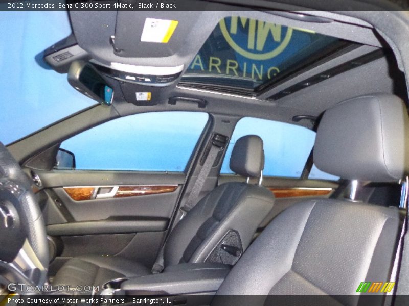 Black / Black 2012 Mercedes-Benz C 300 Sport 4Matic