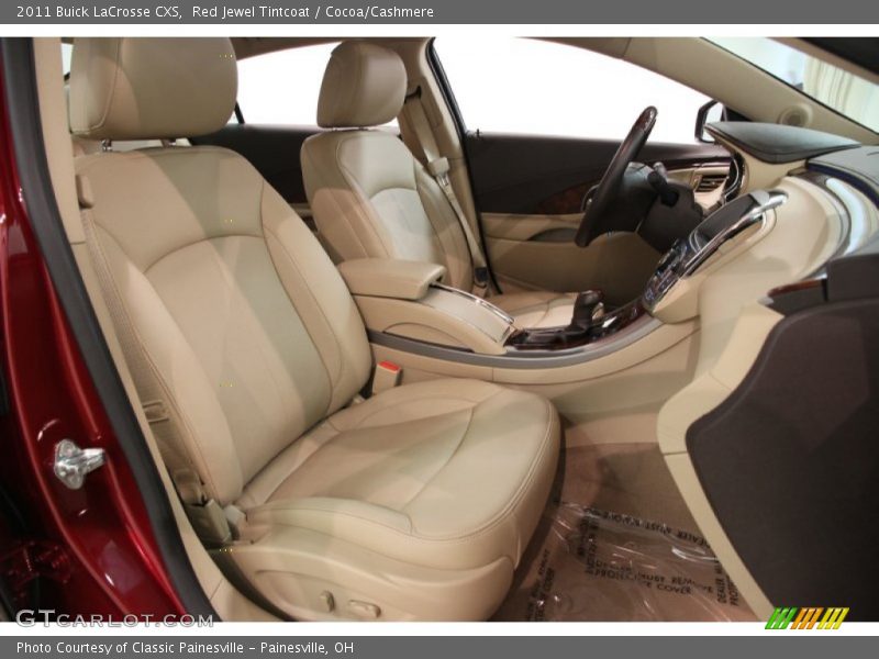 Red Jewel Tintcoat / Cocoa/Cashmere 2011 Buick LaCrosse CXS