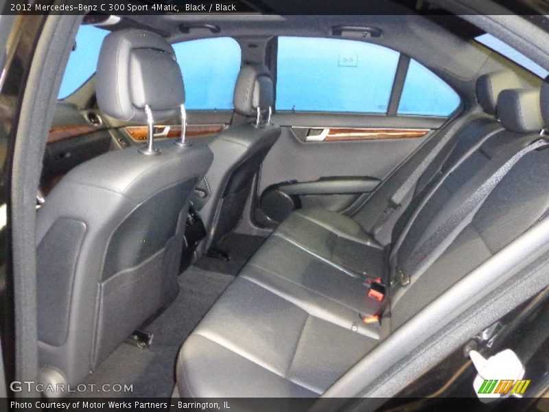Black / Black 2012 Mercedes-Benz C 300 Sport 4Matic