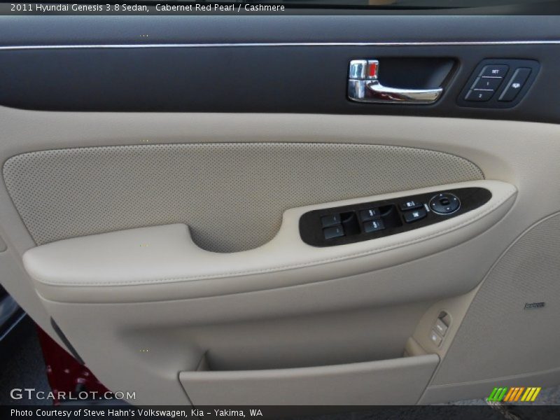 Cabernet Red Pearl / Cashmere 2011 Hyundai Genesis 3.8 Sedan