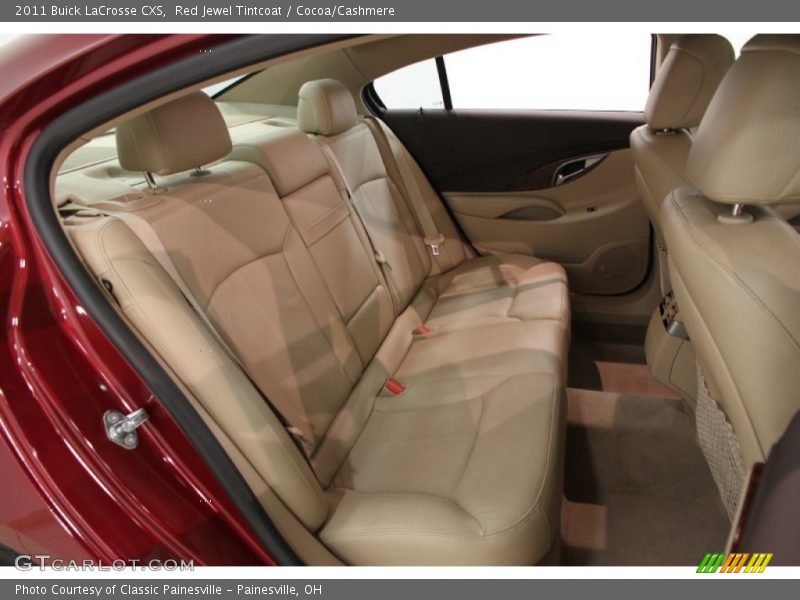 Red Jewel Tintcoat / Cocoa/Cashmere 2011 Buick LaCrosse CXS