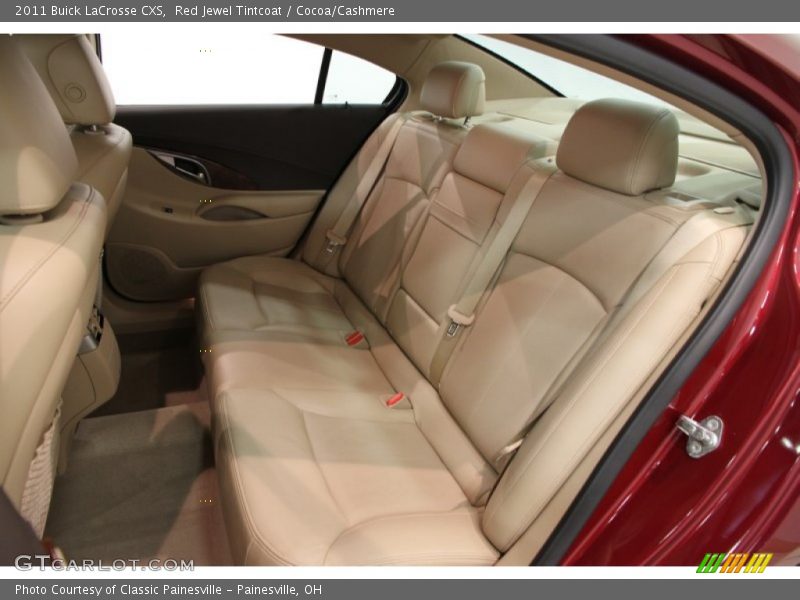 Red Jewel Tintcoat / Cocoa/Cashmere 2011 Buick LaCrosse CXS