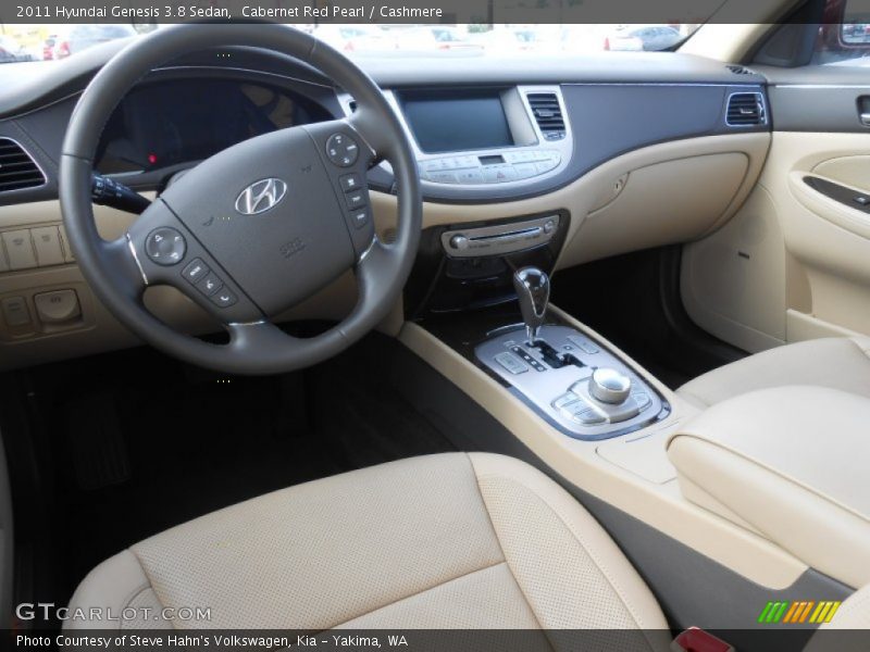 Cabernet Red Pearl / Cashmere 2011 Hyundai Genesis 3.8 Sedan