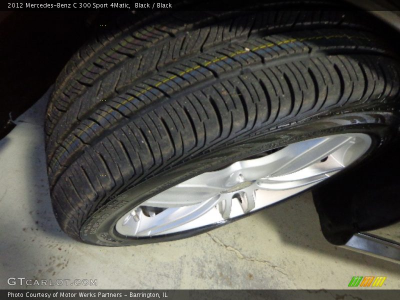 Black / Black 2012 Mercedes-Benz C 300 Sport 4Matic