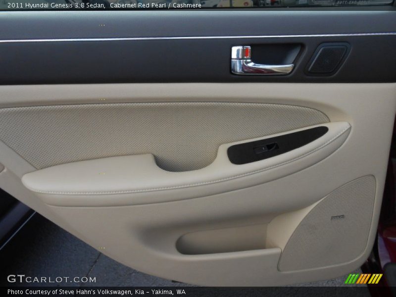 Cabernet Red Pearl / Cashmere 2011 Hyundai Genesis 3.8 Sedan