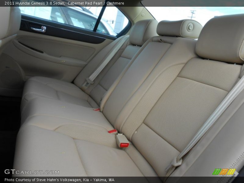Cabernet Red Pearl / Cashmere 2011 Hyundai Genesis 3.8 Sedan